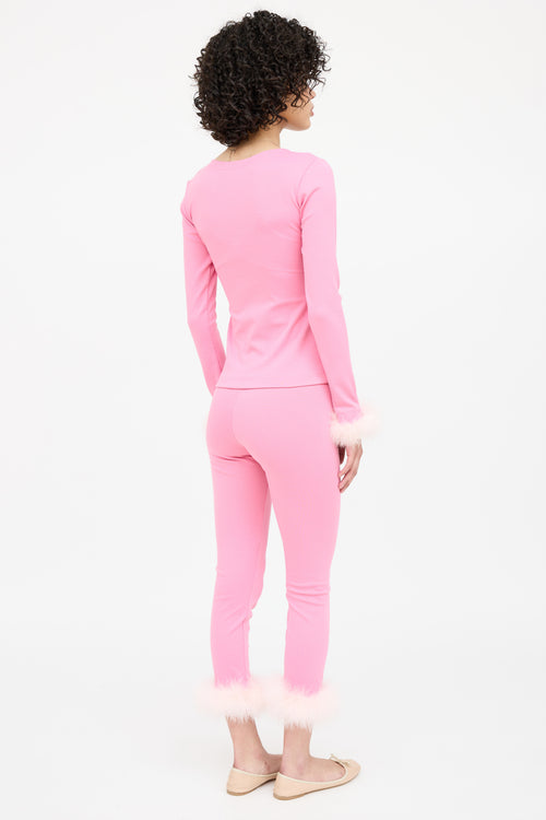 Sleeper Weekender Feather Co-Ord Set
