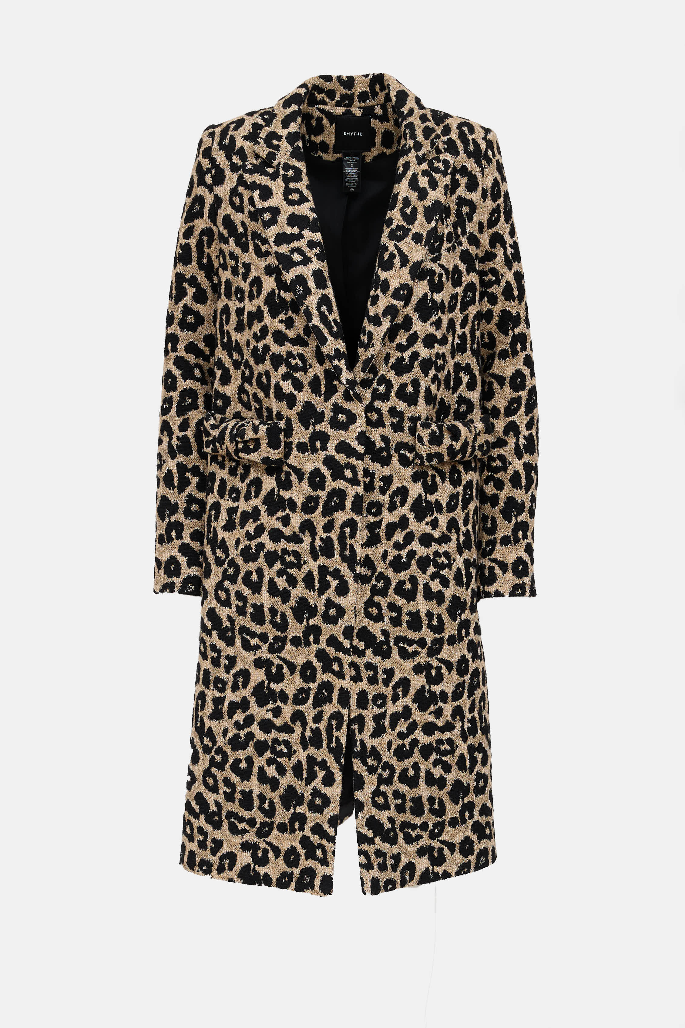 Patterned Jacquard Coat