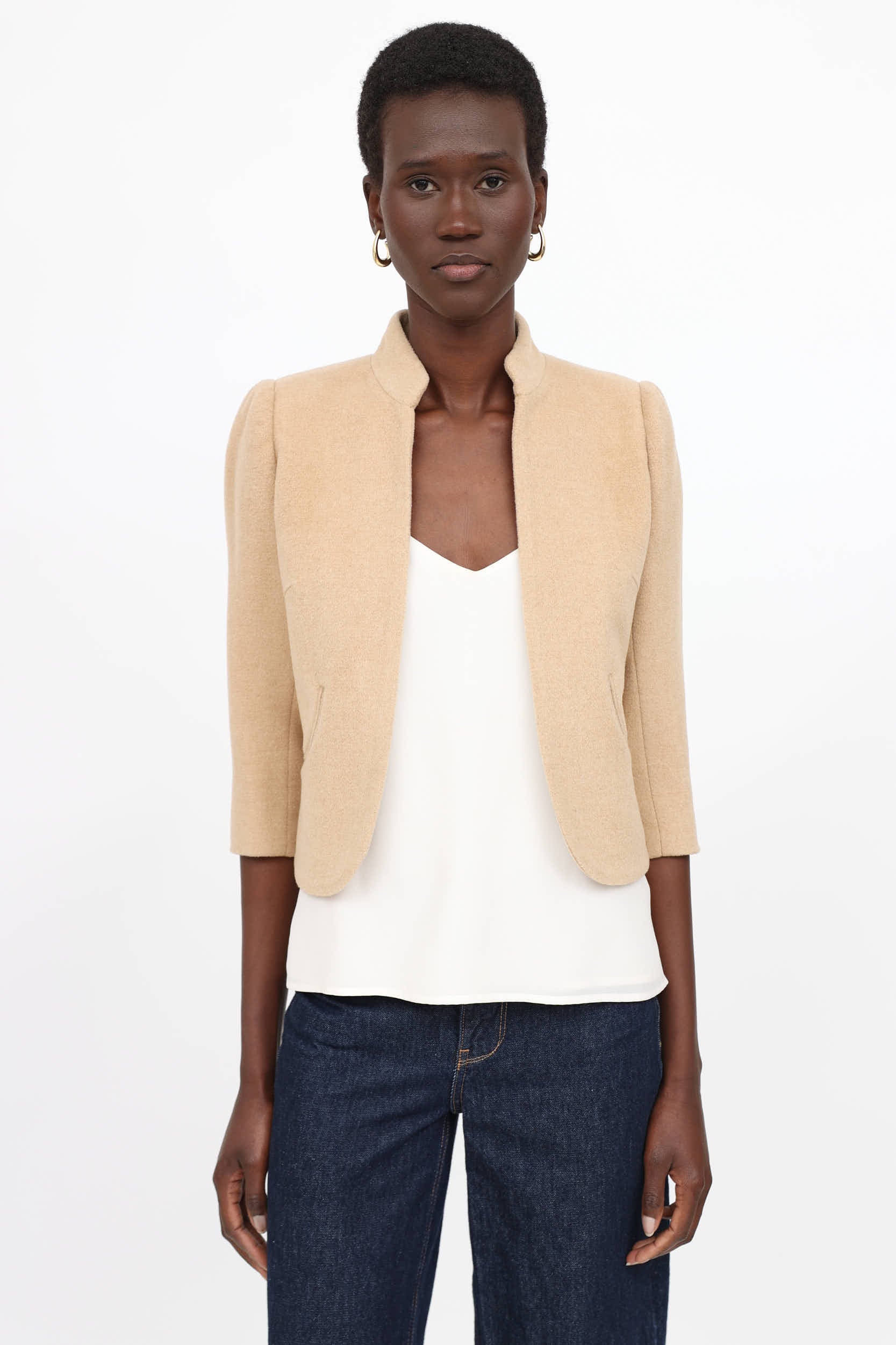 Smythe Textured Hair Open Jacket