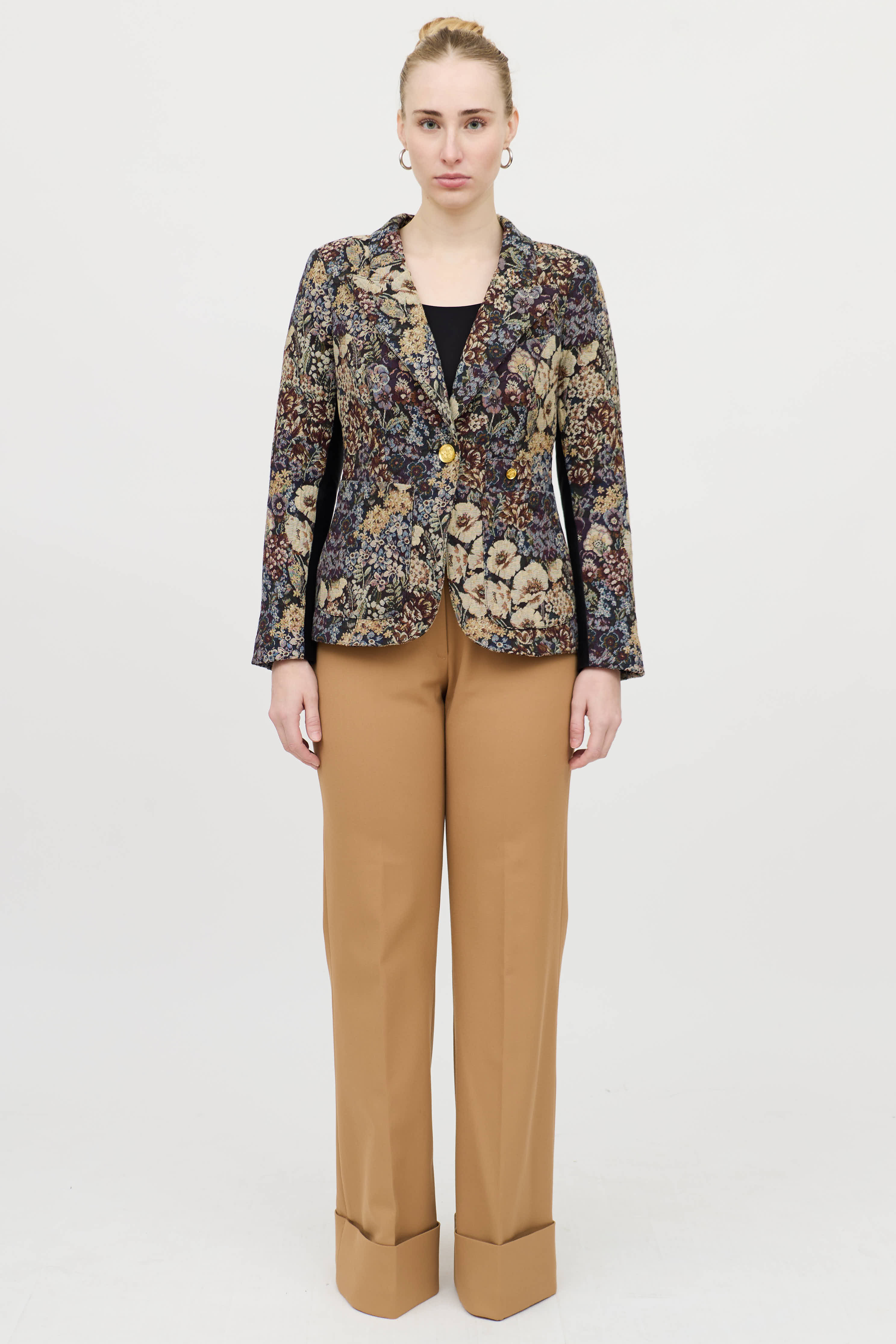 Smythe Wide Leg Trouser