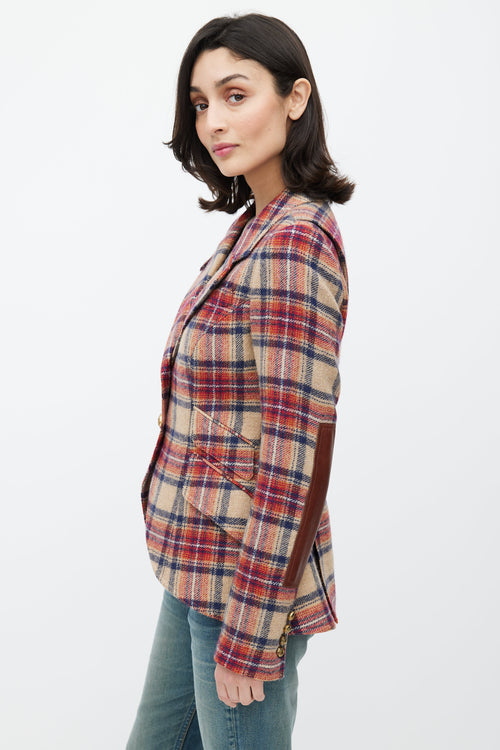 Smythe Plaid Hunting Blazer