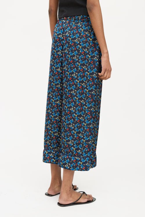 Smythe Satin Floral Co-Ord Set