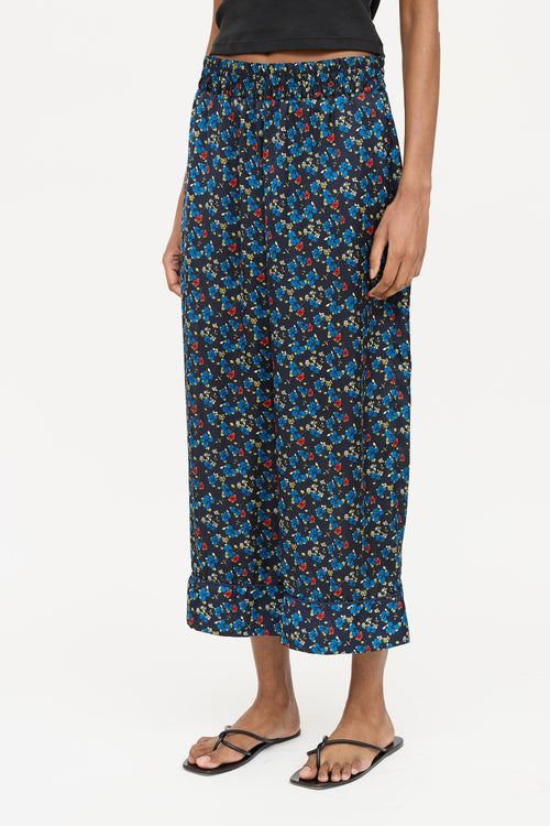 Smythe Satin Floral Co-Ord Set