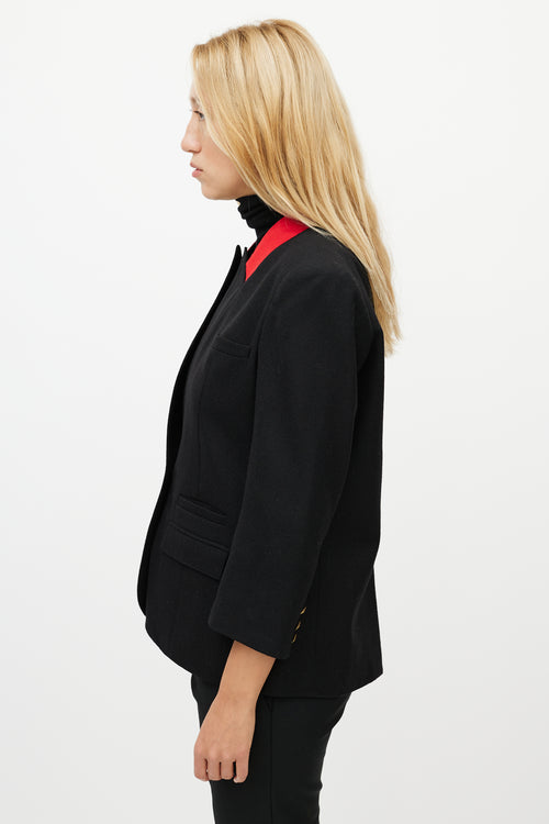 Smythe Flat Lapel Blazer