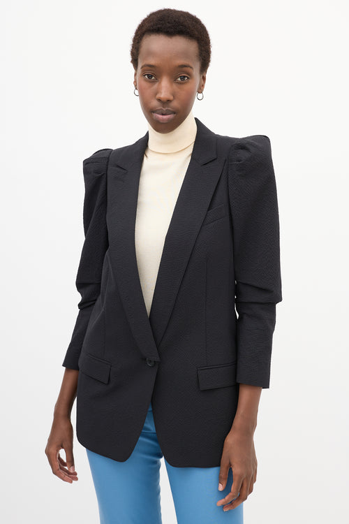 Smythe Scrunched Sleeve Blazer