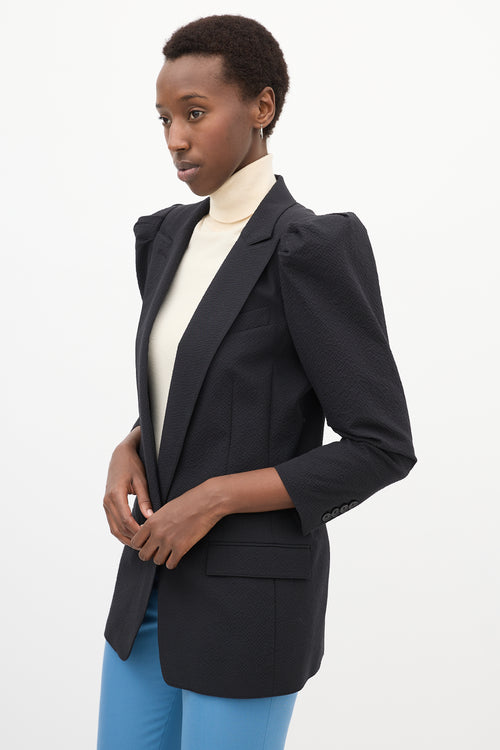 Smythe Scrunched Sleeve Blazer