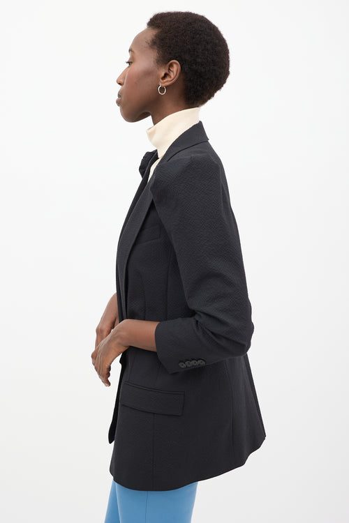 Smythe Scrunched Sleeve Blazer