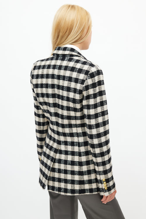 Smythe Gingham Lounge Blazer