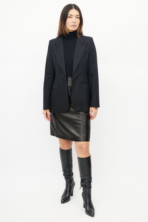 Smythe Zip Sleeve Blazer