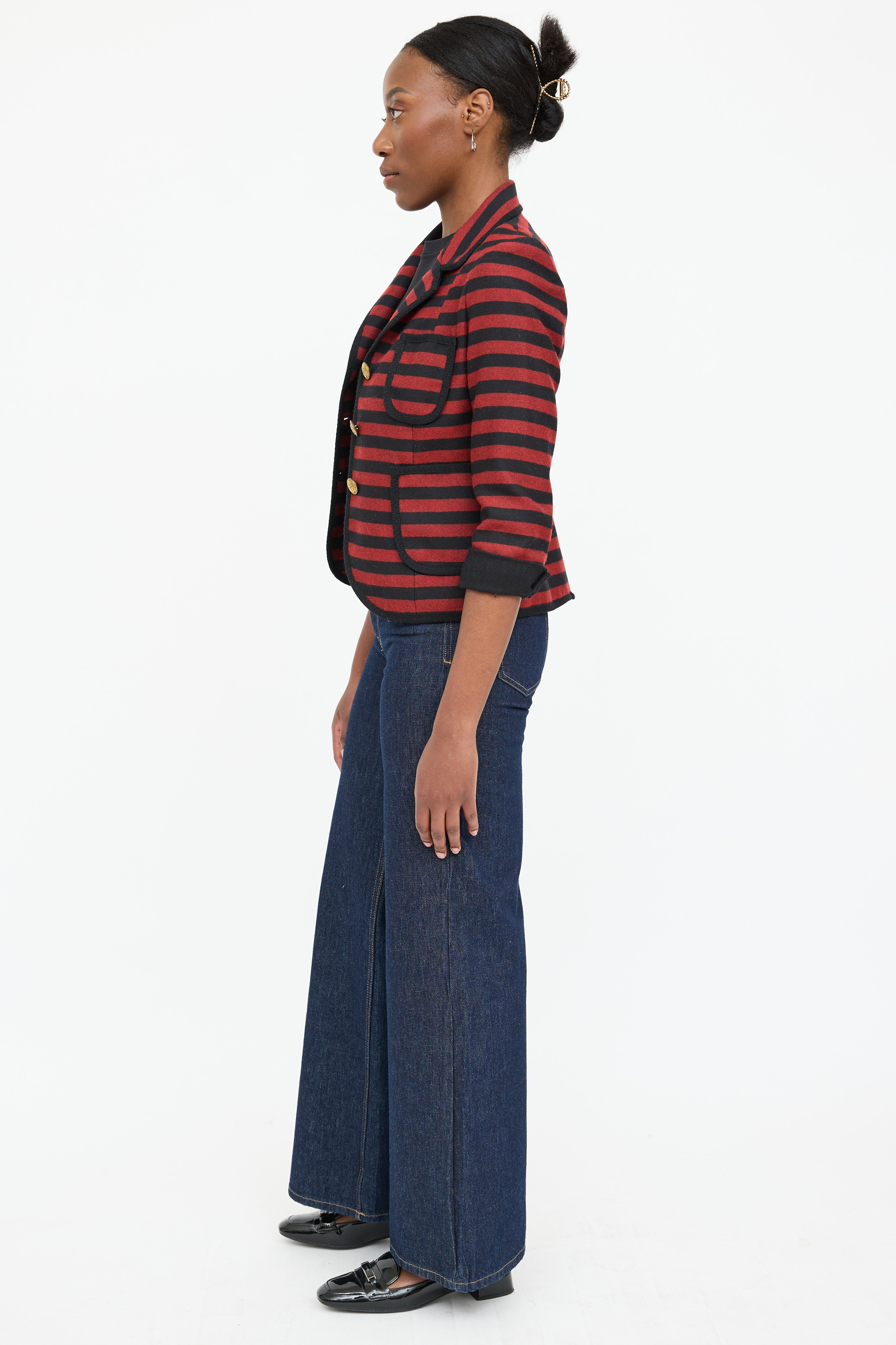 Smythe Wool Striped Blazer