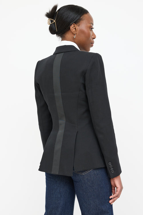 Smythe Single Button Webbed Blazer