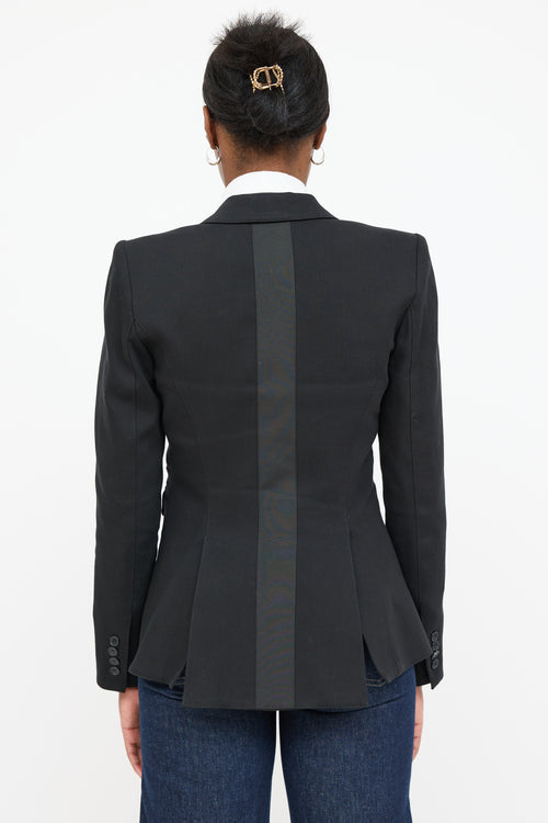 Smythe Single Button Webbed Blazer