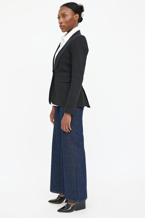 Smythe Single Button Webbed Blazer