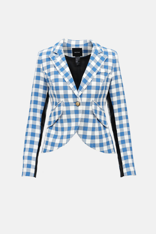 SmytheGingham Duchess Blazer