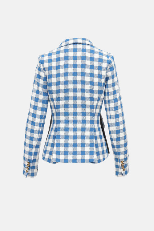 SmytheGingham Duchess Blazer
