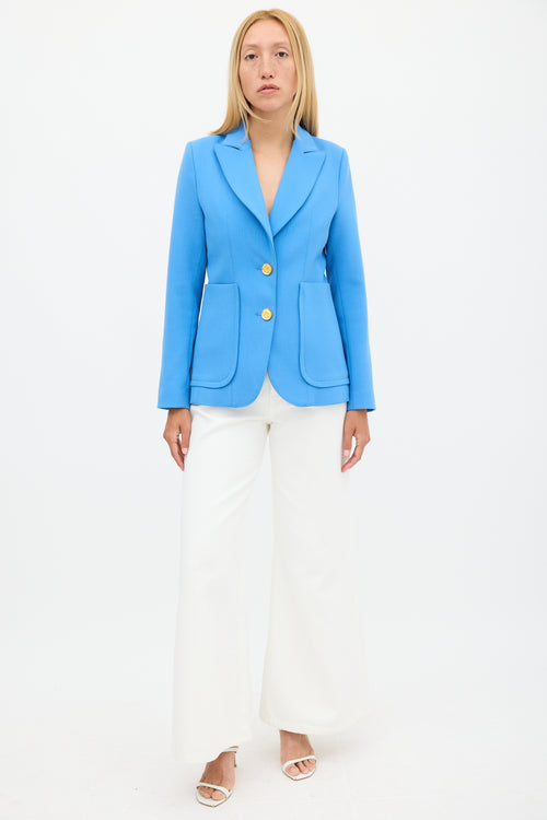 Smythe Portrait Neck Blazer