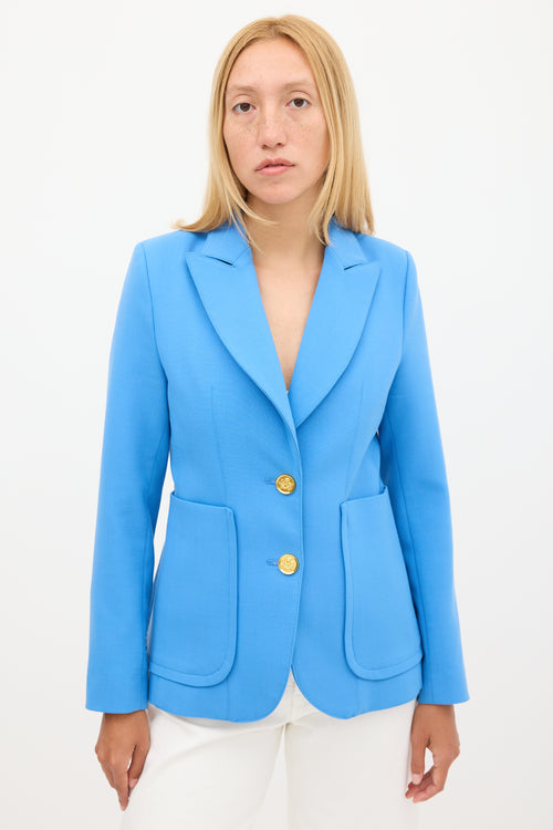 Smythe Portrait Neck Blazer