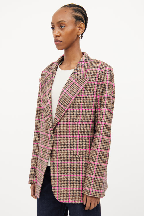 Smythe Glen Check 90s Blazer