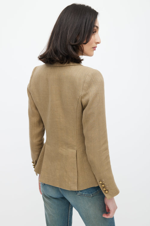 Smythe One Button Blazer