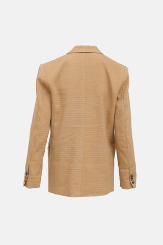 Smythe Linen Woven Blazer