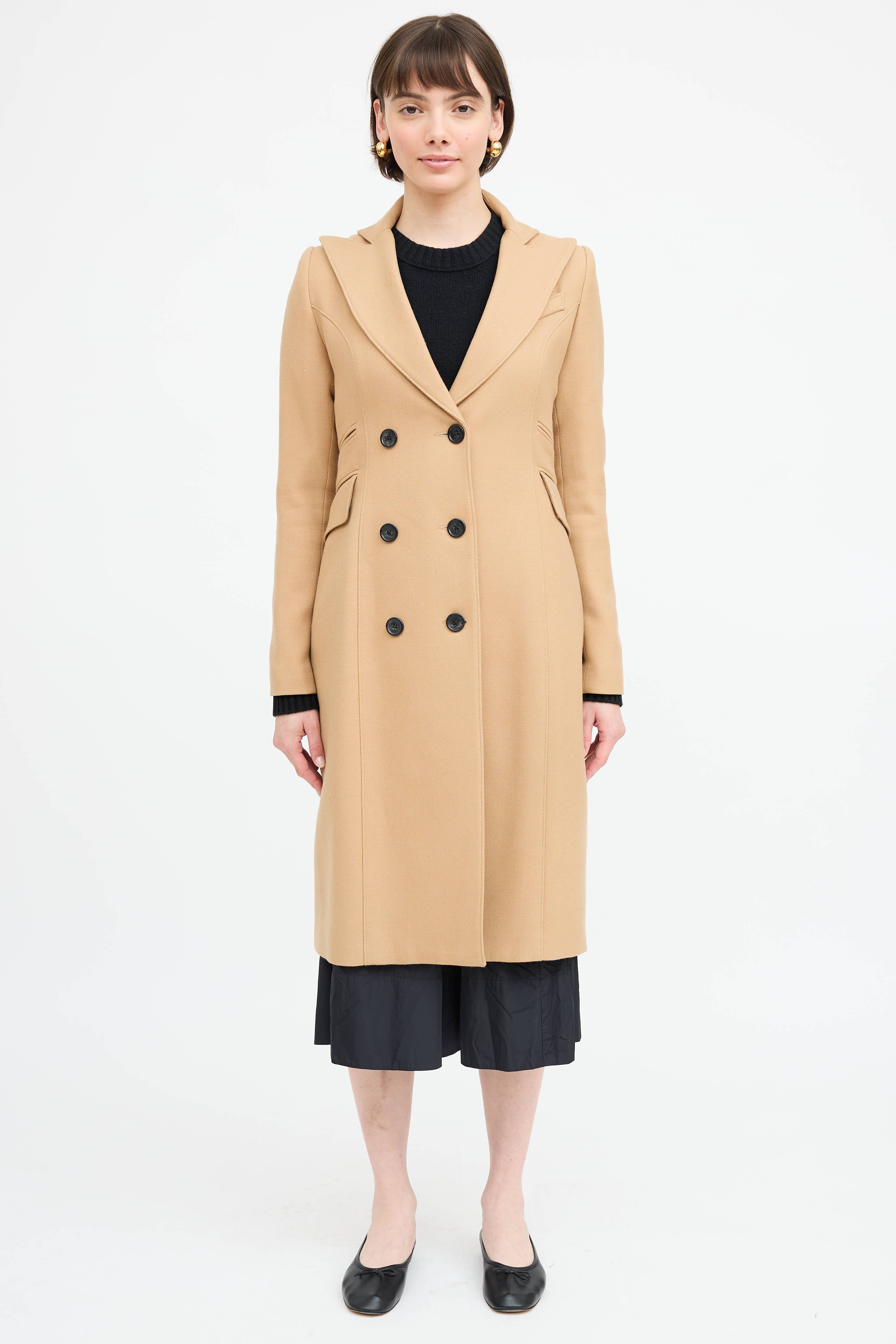 Smythe Wool Double Breasted Coat