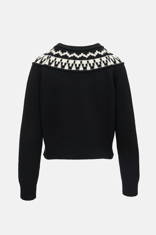 Smythe Cashmere Fair Isle Sweater