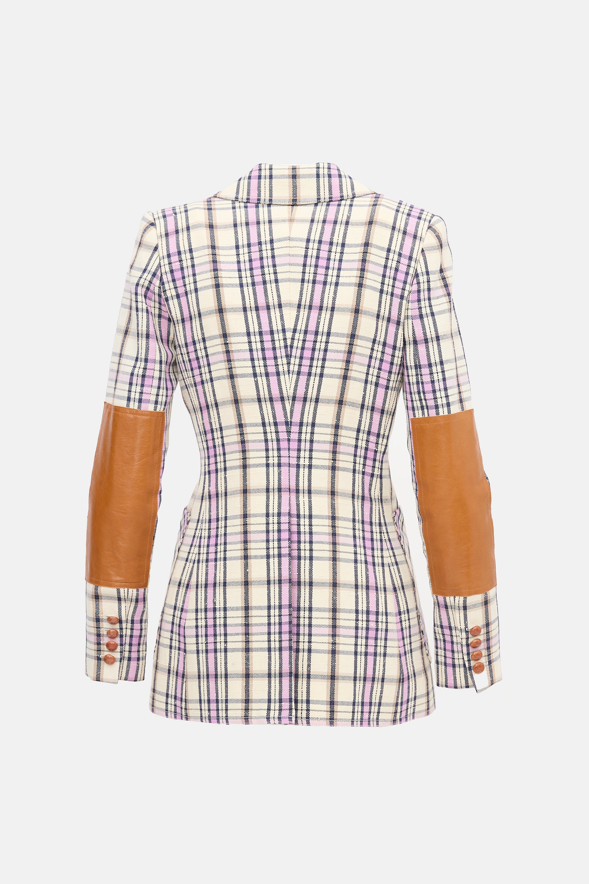 Smythe Check Duchess Blazer