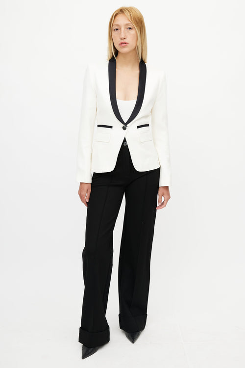 Smythe Tuxedo Shawl Blazer