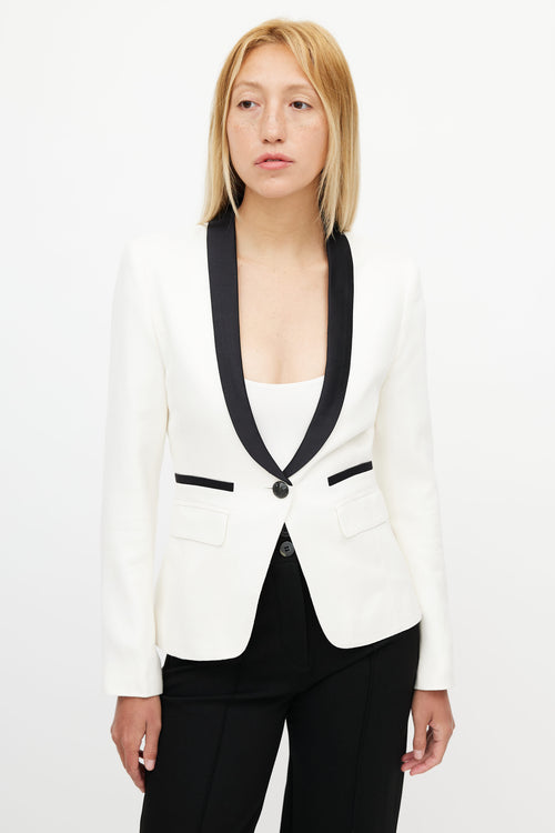 Smythe Tuxedo Shawl Blazer