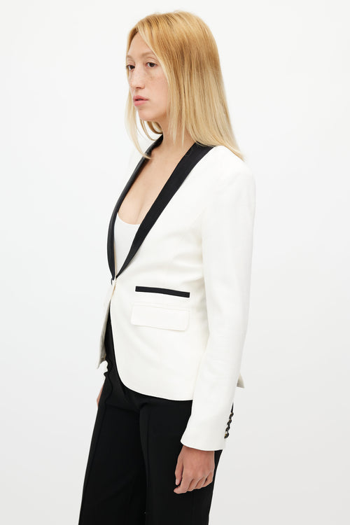 Smythe Tuxedo Shawl Blazer