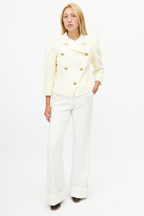 Smythe Double Breasted Box Pleat Jacket