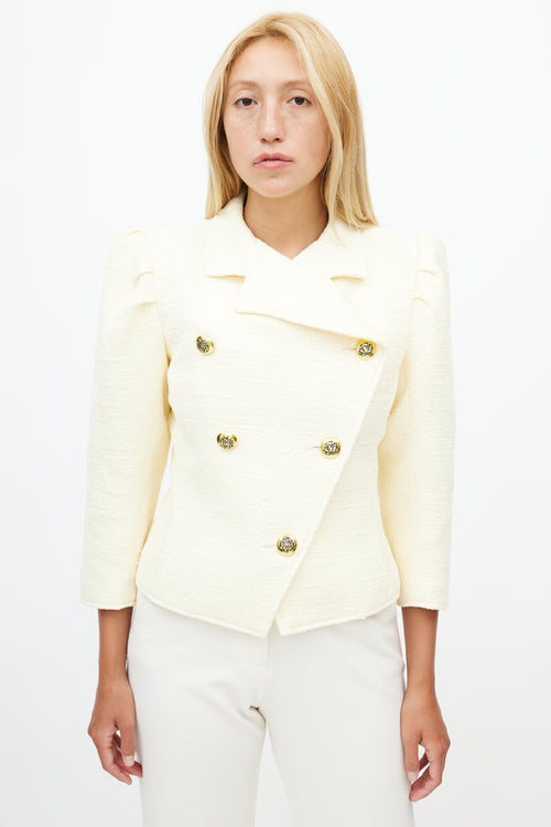 Smythe Double Breasted Box Pleat Jacket