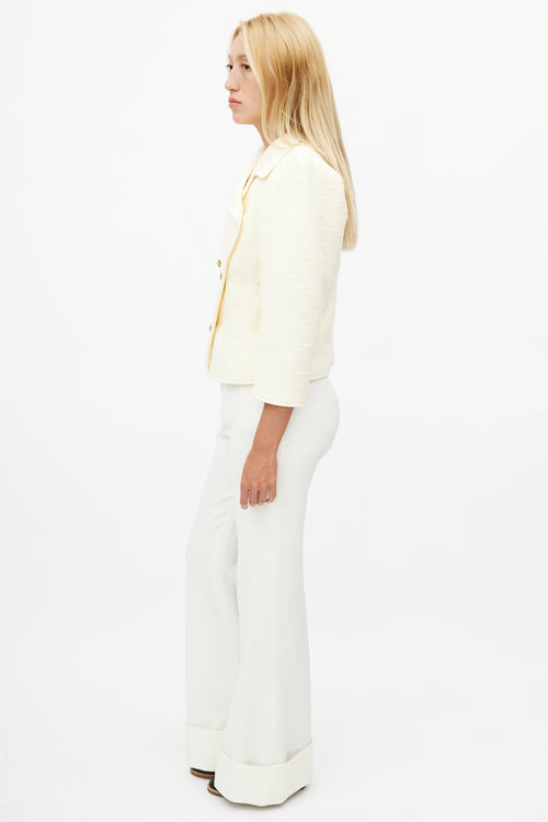 Smythe Double Breasted Box Pleat Jacket