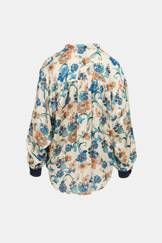 Smythe Floral Button Up Top