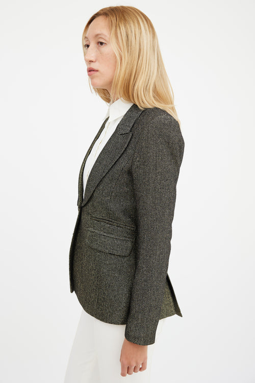 Smythe Peaked Lapel Blazer