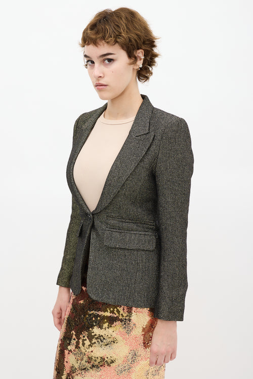 Smythe Peaked Lapel Blazer