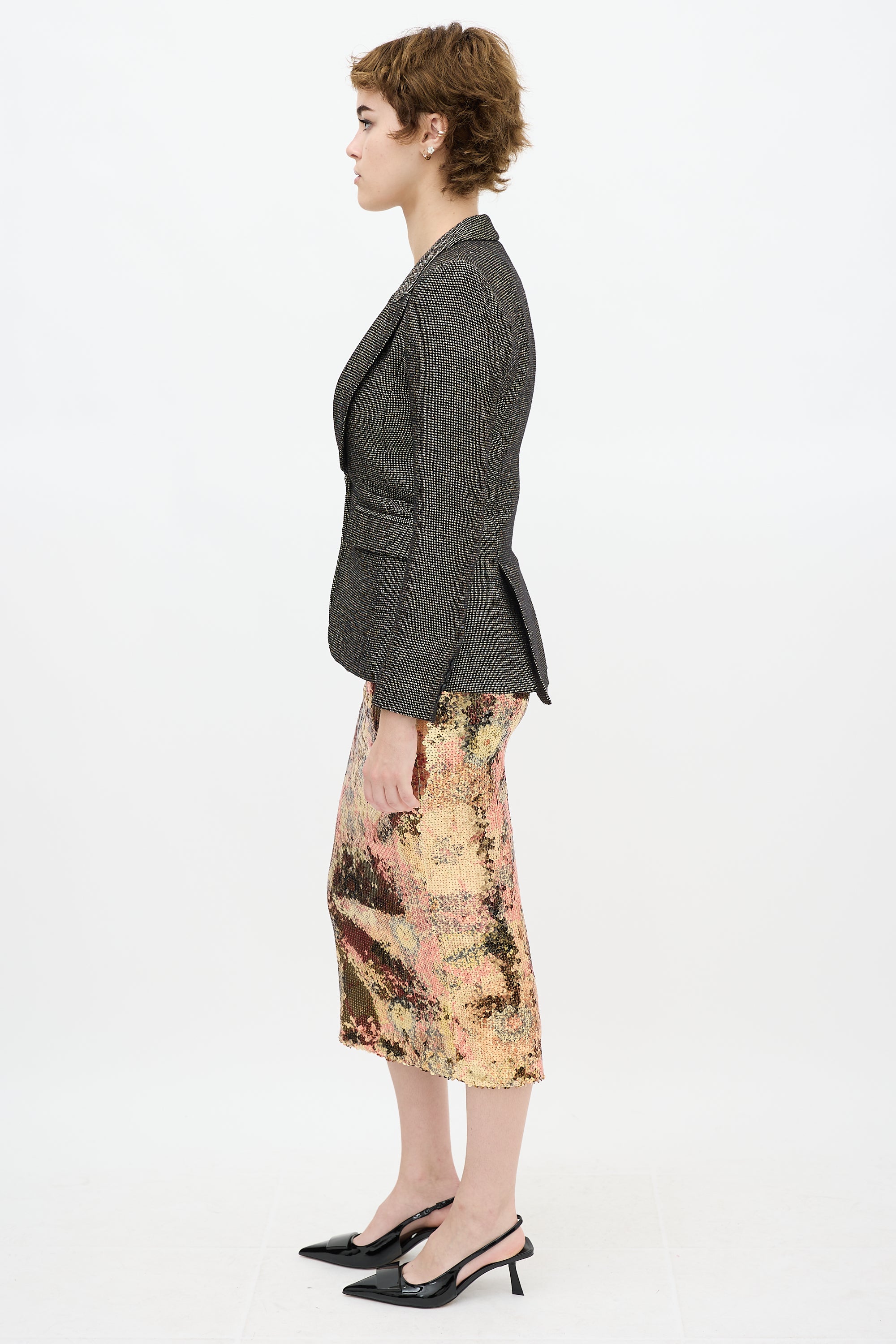 Smythe Peaked Lapel Blazer