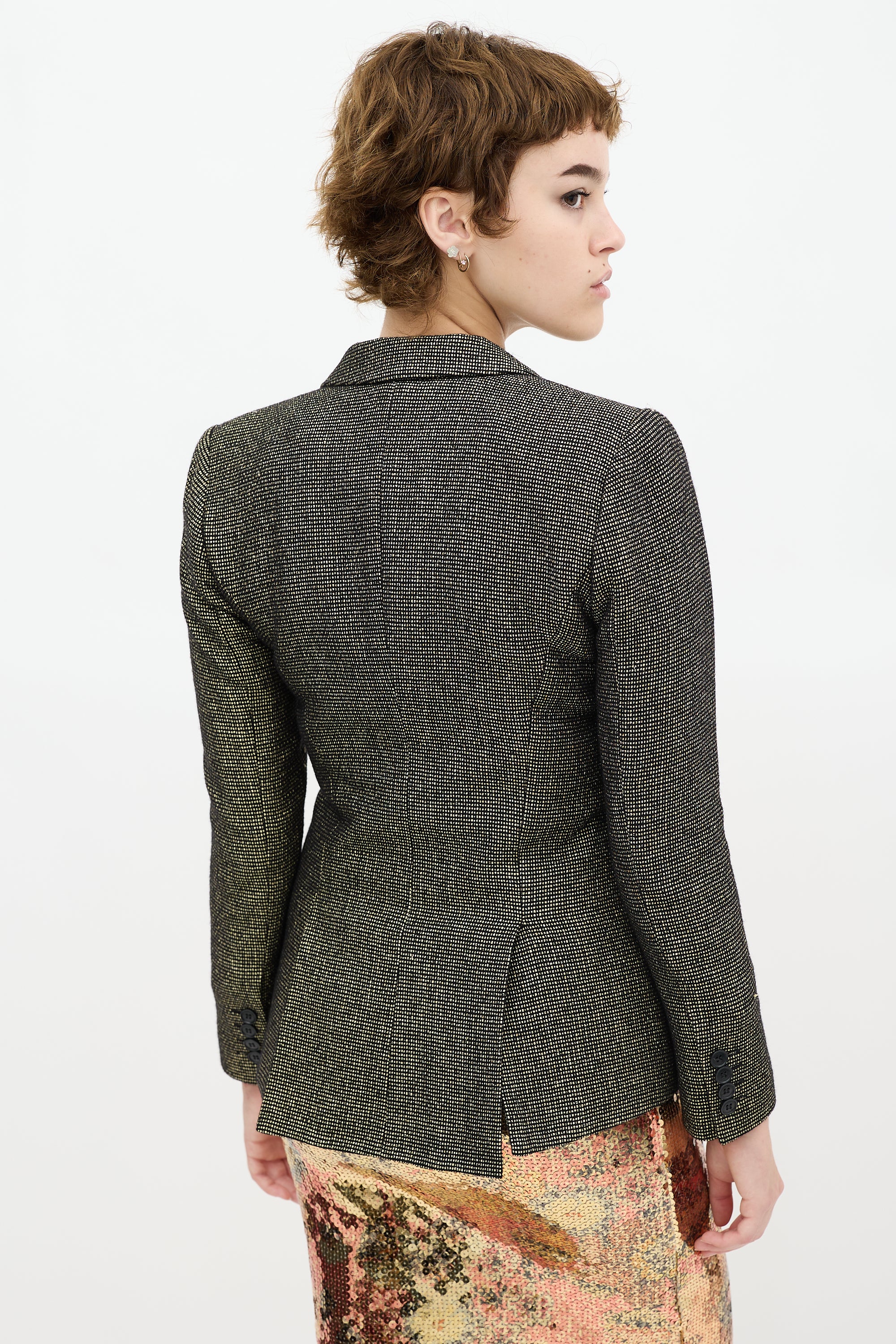 Smythe Peaked Lapel Blazer