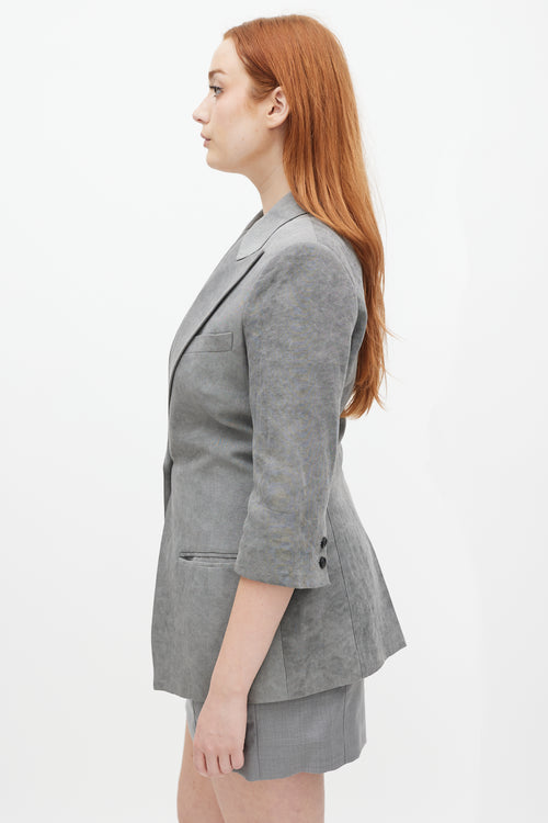 Smythe Three Quarter Sleeve Blazer