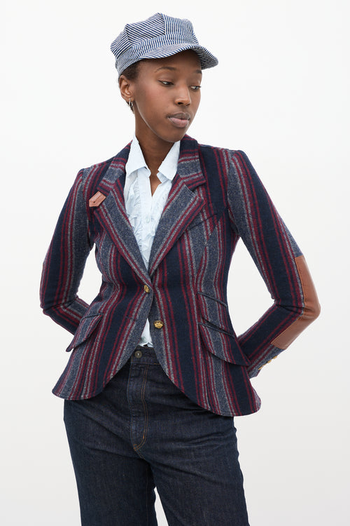 Smythe Stripe Hunting Blazer