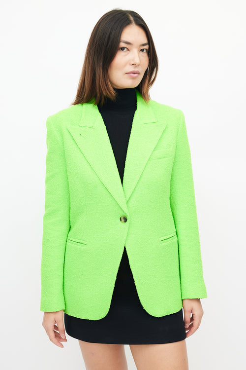 Smythe Neon Tweed 90s Blazer