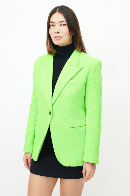 Smythe Neon Tweed 90s Blazer