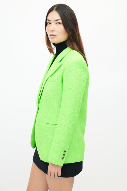 Smythe Neon Tweed 90s Blazer