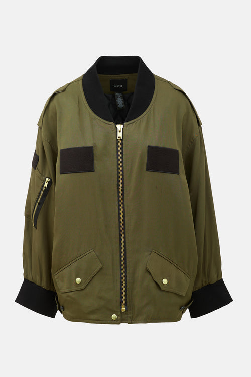 Smythe Oversized Bomber Jacket