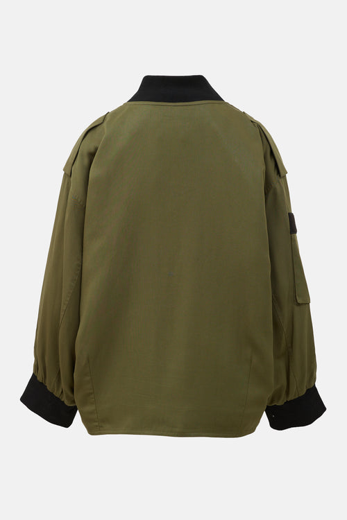 Smythe Oversized Bomber Jacket