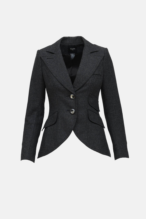 SmytheWool Single Breasted Blazer