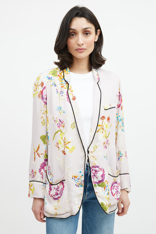 Smythe Floral Blazer