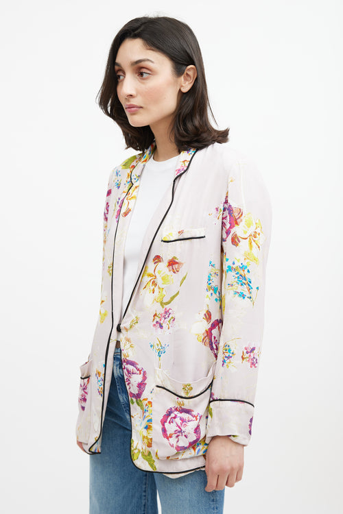 Smythe Floral Blazer