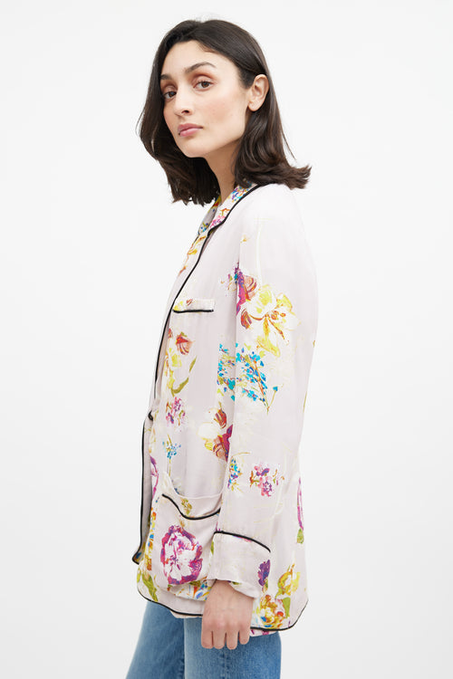 Smythe Floral Blazer