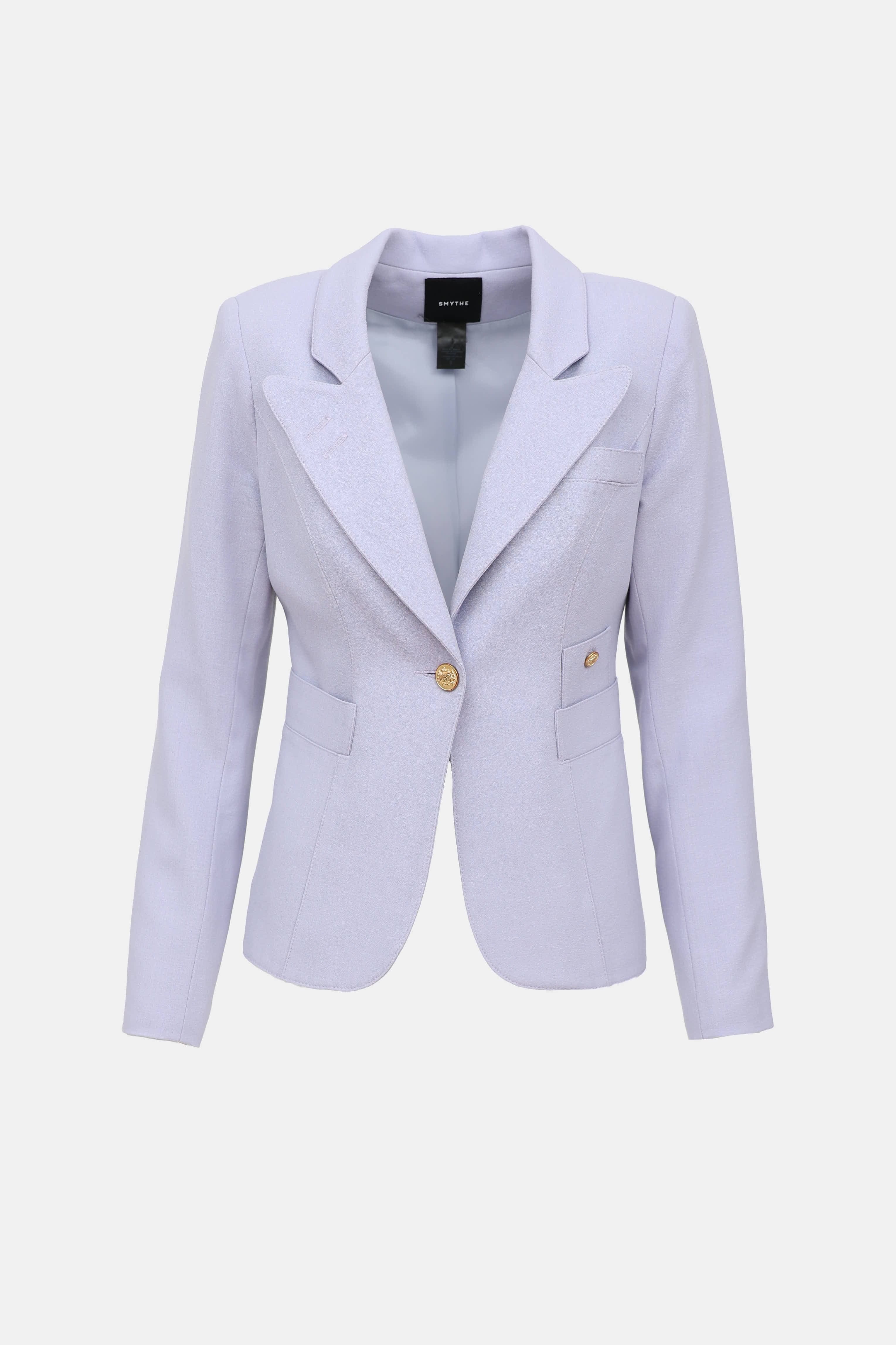 Smythe Wool Duchess Single Button Blazer